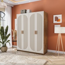Velmo Barrel 4 Kapaklı Gardırop (Aytaşı)