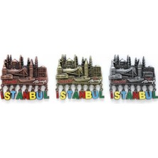Nacario Mey Ithalat® Sarkaçlı Istanbul Temalı Magnet