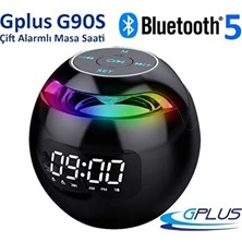 Çift Alarm ve Radyo Özellikli Renkli Dijital Masa Saati, Bluetooth 5.0 Destekli