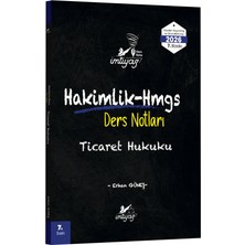İmtiyaz Yayıncılık Imtiyaz Yayıncılık 2026 Hmgs Hakimlik Ticaret Hukuku Ders Notları
