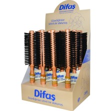 Difaş Saç Fırçası Natural ( 3050 ) 12 Li Stant