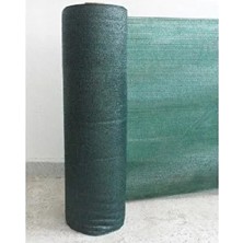 Koyu Yeşil Gölgelik File, 1x5 Metre, %75 Gölgeleme, Dayanıklı ve Şık Tasarım
