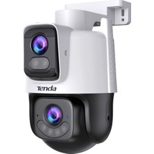 Tenda Ch9-Wca 6mp Dual-Lens Linkage Outdoor Wi-Fi Pan/tilt Camera