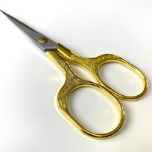 Antik Desenli Dikiş ve Nakış Makası 12.5 cm Altın 53920