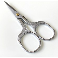 Antik Desenli Dikiş ve Nakış Makası 12.5 cm Gümüş 53920