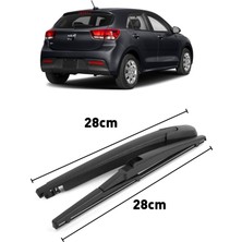 CME PARTS Kio Rio 2021-2023 Uyumlu Arka Cam Silecek Kolu ve Süpürgesi Takım 98815H2000