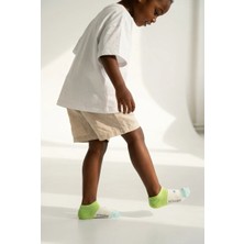 Bony Socks Çocuk Yıldızlı Step Çorap Yeşil