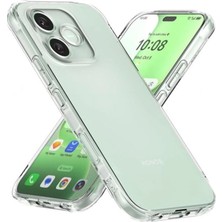 Apsuwa Honor 600 Lite Kılıf Silikon Şeffaf + Ekran Koruyucu