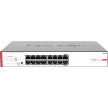 Binbir Göz Bilgisayar H3C Magıc BS216 16 Port 10/100/1000 Yonetılemez Rack Mount Swıtch Metal Kasa