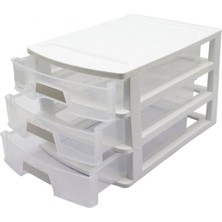 MiraLive No:3 Çekmece 3 Katlı 35X25.4X22.6CM (4887)