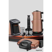 Empressco Goldmaster Superlux Rose Gold 18 Parça Avantajlı Elektronik Evlilik Paketi Elektrikli Mutfak Çeyiz Seti - Fiyatı, Yorumları