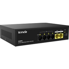 Binbir Göz Bilgisayar Tenda S106PC 6 Port 10/100 4 Port Poe 2 Port Uplınk 55W Yonetılemez Desktop Swıtch