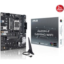 Binbir Göz Bilgisayar Asus Prıme A620M-F Gamıng Wıfı 2xddr5 HDMI 1xm2 Am5 Anakart