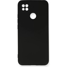 İntora Redmi 9c Kılıf Nano Içi Kadife Silikon - Siyah