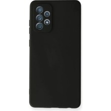 İntora Galaxy A72 Kılıf Nano Içi Kadife Silikon - Siyah