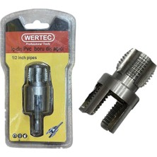 Wertec 1/2 Plastik Boruya Diş Açma Aparat