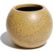 Hobi Tarım Beton Küre Saksı 40X35CM