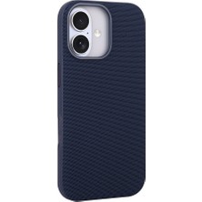 Gpack Iphone 17 Kılıf Miami Magsafe Özellikli Kumaş Tasarım + Ekran Koruyucu