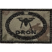 Seyhan Askeri Malzeme Dron Operatörü Kamuflaj Bröve