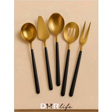 Empressco Demir Çeyiz Dmr Life 5 Parça Titanyum Mat Gold Siyah Sos Servis Takımı (Küçük Boydur) - Fiyatı, Yorumları