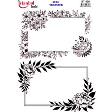 İstanbul Hobi Açık Zemin Sulu Transfer (25 * 35 cm ) St 408