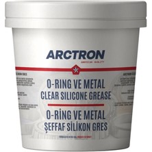 Belirtilmemiş Arctron Silikon Gres Şeffaf O-Ring Plastik-Metal Yağlama 100 gr