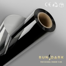 Sundark 75 cm x 2 Metre | Siyah Cam Filmi %5