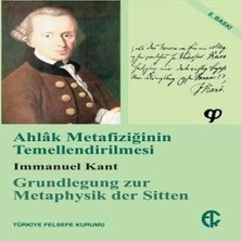 Uravas Store Ahlak Metafiziğinin Temellendirilmesi