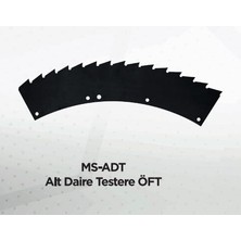 Belirtilmemiş Slaj Makinesi Alt Daire Testere Bıçak 1*6 Takım