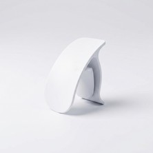 Tekno Sanat 3D Tasarım Ergonomik Ayakkabı Çekeceği - Taşınabilir Beyaz Kerata