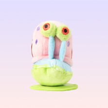 Nickelodeon Sünger Bob Kare Pantolon Gary Omuz Peluşu 14 cm