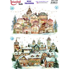İstanbul Hobi Açık Zemin Sulu Transfer (25 * 35 Cm) Sty 135