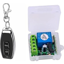 Esranın Dünyası Dc 12 V Tek Kanallı Röle Modülü Evrensel Olmayan Anahtar Rf Röle Alıcı+1 Uzaktan Kumanda