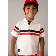 Mayoral Polo Yaka Tshirt 5-10 Yaş Kırmızı