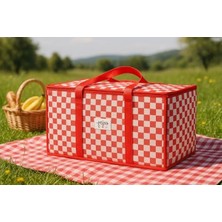 Esranın Dünyası Termo Piknik Çantası Isı Korumalı (35 * 20 * 20 cm (15 Lt))