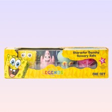 Nickelodeon Sünger Bob Kare Pantolon 4’lü Yumuşak Figür Seti