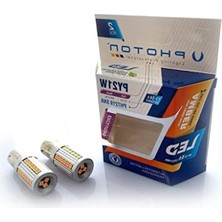 Esranın Dünyası Photon PY21W Oto LED Sinyal Ampulü Tak Kullan Arıza Yapmaz Power Chıp
