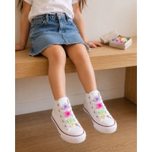 Joinkidz Ayakkabı Bağcık Süsü Kız/çocuk (Lotus Çiçekli Charm)