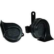 Esranın Dünyası Hella Korna TE26 Set - 12V - 110DB(A) - 400Hz-500Hz - Yüksek Ses/düşük Ses - Elektrikli - Ece Onaylı - Gövde Rengi: Siyah - Miktar: 2 Fanfare