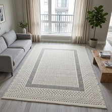 Giza Home Nature Pamuk 30° Yıkanabilir Halı Modern Kilim Oturma Odası Salon Mutfak Balkon Yolluk Halısı C022A