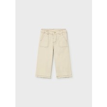 Mayoral Kız Çocuk Gabardin Pantolon 1-4 Yaş Bej