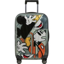 Samsonite C-Lite Disney Yeşil Körüklü  - 55/20 Kabin Boy Valiz