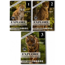 Explorer Explore English Student’s Book & Workbook Set 1-2-3 | Dijital Içerikli Ingilizce Eğitim Seti