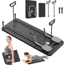 Neovibe Pilates Board Çok Fonksiyonlu Egzersiz Aleti Pilates Reformer, Ev Tipi Pilates Istasyonu Pilates Karın ve Core Antrenmanı