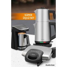 Empressco Goldmaster Gusto Inox 11 Parça Avantajlı Elektronik Evlilik Paketi Elektrikli Mutfak Çeyiz Seti BY5752 - Fiyatı, Yorumları