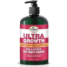 Trendy Pazars Difeel Ultra Growth Yavaş Uzayan Saçlara Özel Şampuan 354.9ML Alaşım, Bronz 383