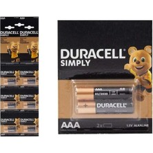 Duracell Simply Aaa 2'li Kartela