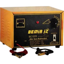 Demiriz Bc 1225 - 12 Volt - 25 Amper Manuel Akü Sarj Redresörü ( Dijital Volt + Akım Göstergeli )