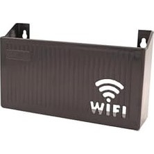 Trendy Pazars Siyah Wi-Fi Yönlendirici Saklama Kutusu, Wifi Kutusu Duvar Asılabilir Modem Saklama Kutusu, Tv Set Üstü Kutular, Uzaktan Kumanda Vb. 1 Adet