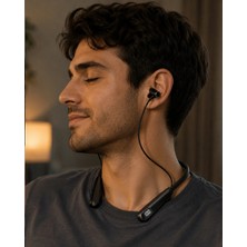 Epilons Bluetooth 5.3 Boyun Askılı Kulaklık Düşük Gecikmeli Manyetik Tasarım